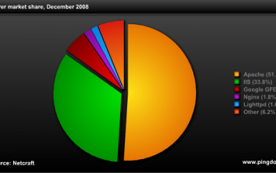 Quelques statistiques du Web pour l’année 2008
